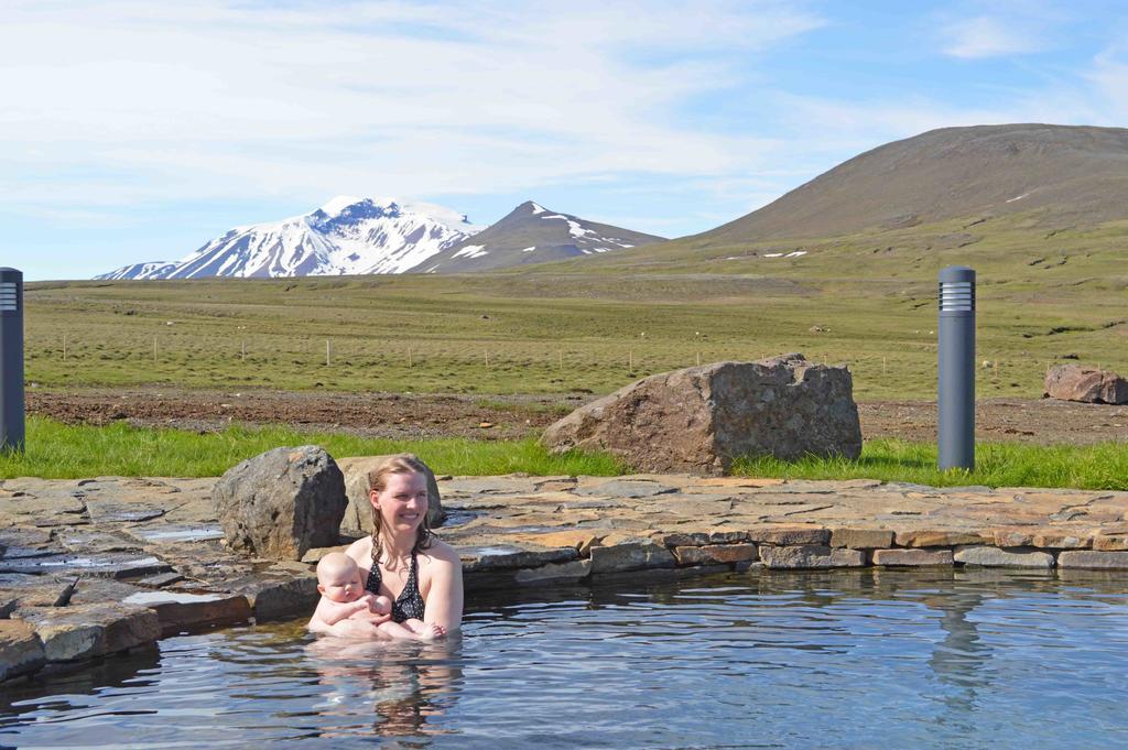 Laugarfell Accommodation & Hot Springs Dış mekan fotoğraf