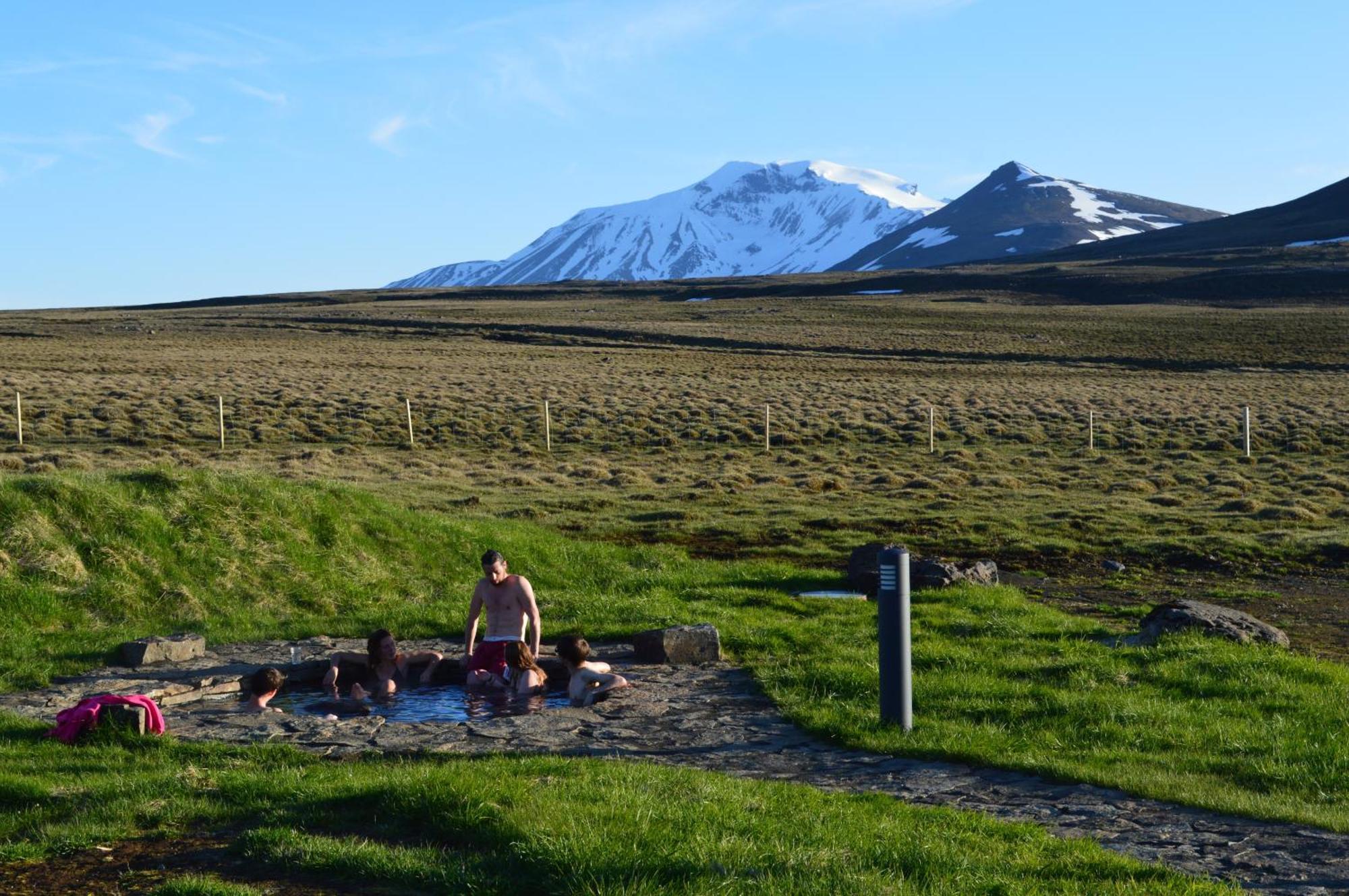 Laugarfell Accommodation & Hot Springs Dış mekan fotoğraf